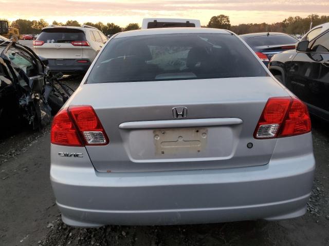 2HGES16364H635752 - 2004 HONDA CIVIC DX VP GRAY photo 6