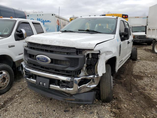 1FD8W3HT7NED68649 - 2022 FORD F350 SUPER DUTY WHITE photo 1