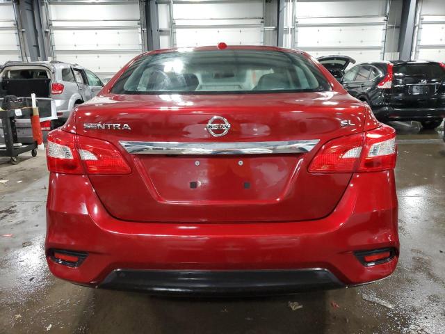 3N1AB7AP6JY216044 - 2018 NISSAN SENTRA S RED photo 6