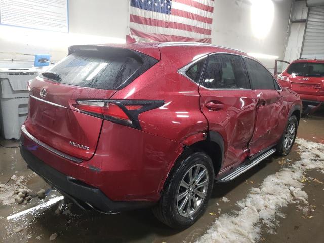 JTJYARBZ1F2001023 - 2015 LEXUS NX 200T RED photo 3