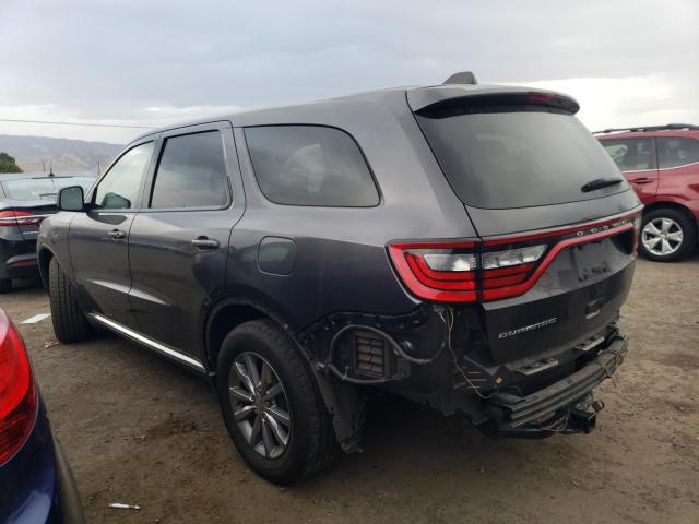 1C4RDHAG0JC494706 - 2018 DODGE DURANGO SXT GRAY photo 2