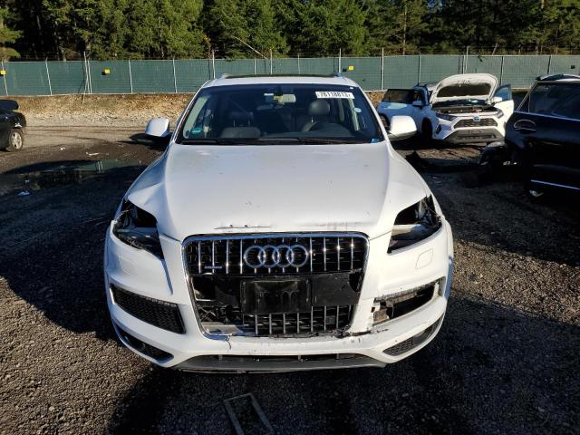 WA1DGBFE4ED003151 - 2014 AUDI Q7 PRESTIGE WHITE photo 5