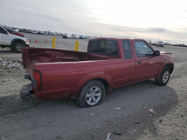 1N6DD26SX1C360139 - 2001 NISSAN FRONTIER KING CAB XE BURGUNDY photo 3