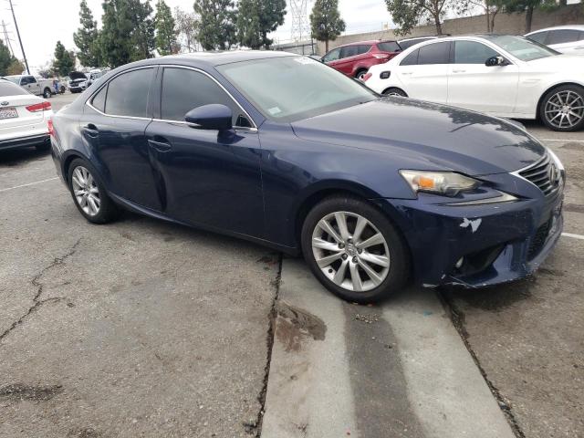 JTHBF1D25E5008015 - 2014 LEXUS IS 250 BLUE photo 4