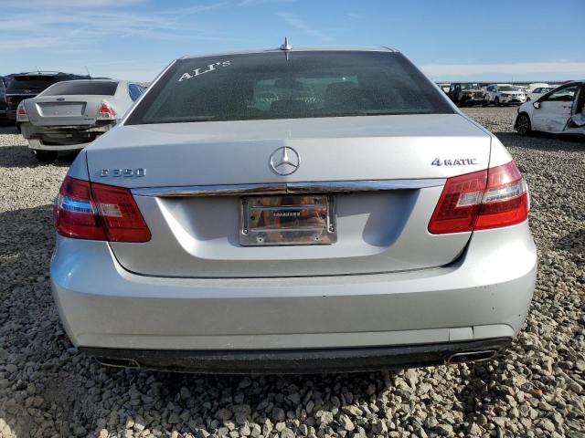 WDDHF8HB3AA127073 - 2010 MERCEDES-BENZ E 350 4MATIC SILVER photo 6