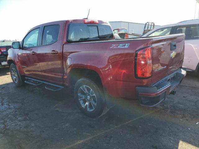 1GCGTDEN8H1193747 - 2017 CHEVROLET COLORADO Z71 RED photo 2