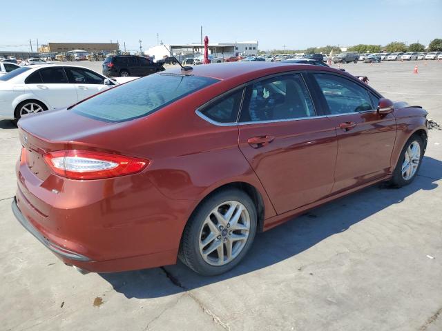 3FA6P0H73ER110691 - 2014 FORD FUSION SE ORANGE photo 3