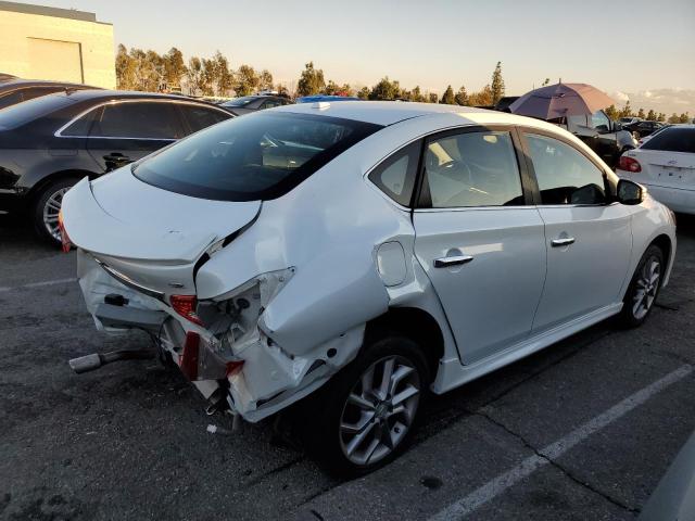 3N1AB7AP4FY228524 - 2015 NISSAN SENTRA S WHITE photo 3