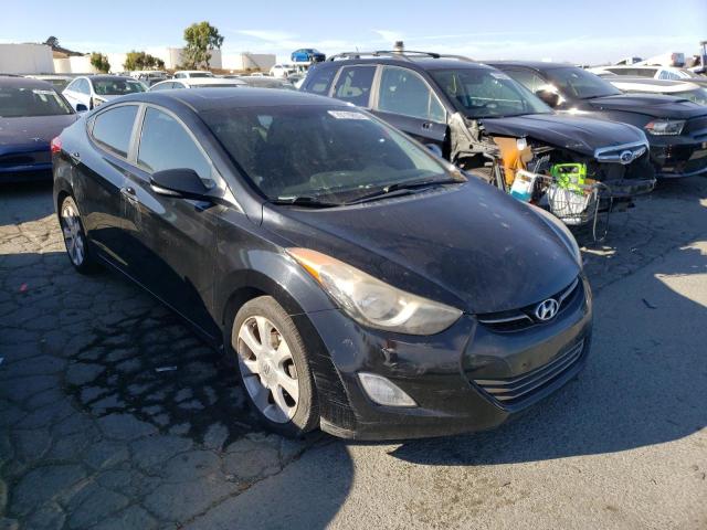 KMHDH4AE1DU493547 - 2013 HYUNDAI ELANTRA GLS BLACK photo 4