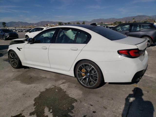 WBS83CH03MCG64311 - 2021 BMW M5 WHITE photo 2