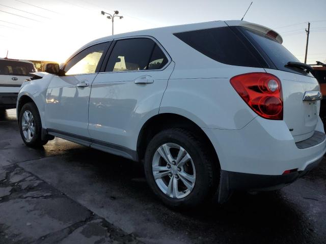 1GNFLCEK2DZ102230 - 2013 CHEVROLET EQUINOX LS WHITE photo 2