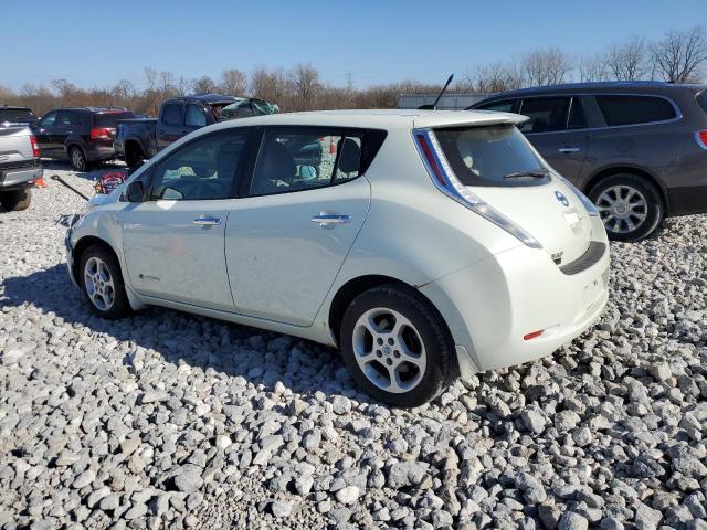 JN1AZ0CP5CT019233 - 2012 NISSAN LEAF SV WHITE photo 2