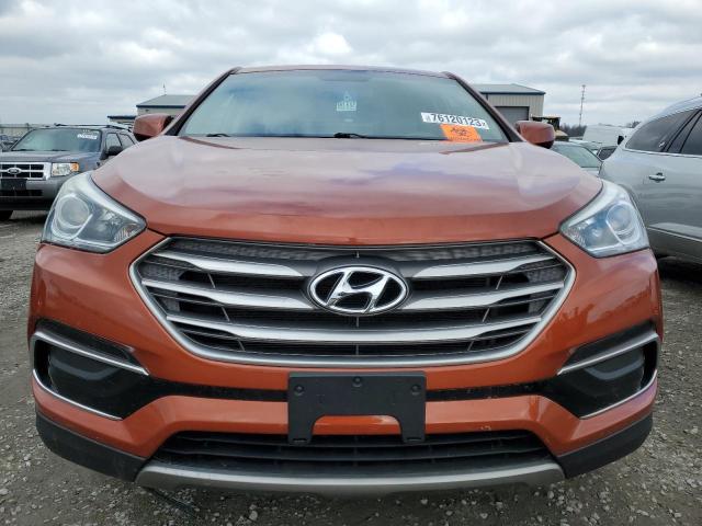 5XYZT3LB9HG419175 - 2017 HYUNDAI SANTA FE S ORANGE photo 5