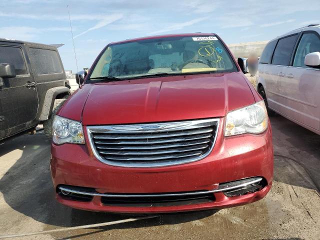 2C4RC1CG7CR118845 - 2012 CHRYSLER TOWN & COU TOURING L BURGUNDY photo 5