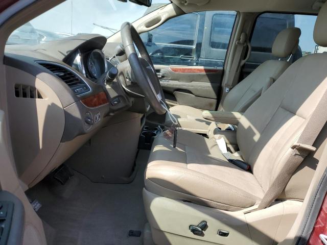 2C4RC1CG7CR118845 - 2012 CHRYSLER TOWN & COU TOURING L BURGUNDY photo 7