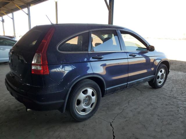 5J6RE38399L026398 - 2009 HONDA CR-V LX BLUE photo 3