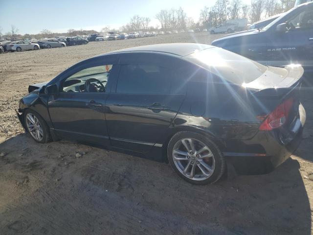 2HGFA55558H709590 - 2008 HONDA CIVIC SI BLACK photo 2