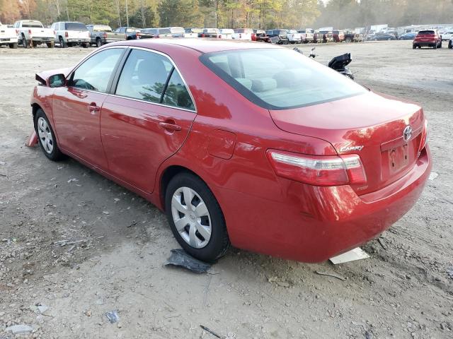 4T1BE46K09U264993 - 2009 TOYOTA CAMRY BASE RED photo 2