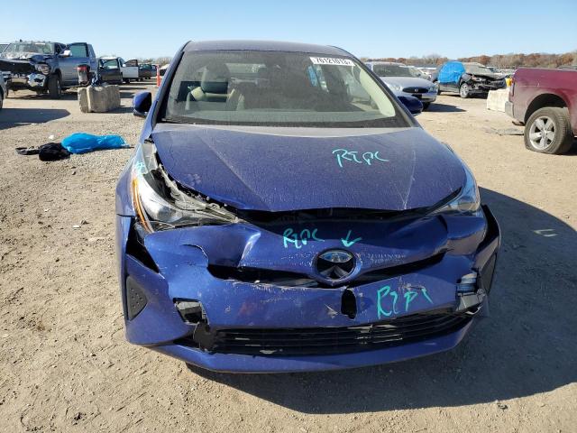 JTDKBRFU3H3056431 - 2017 TOYOTA PRIUS BLUE photo 5