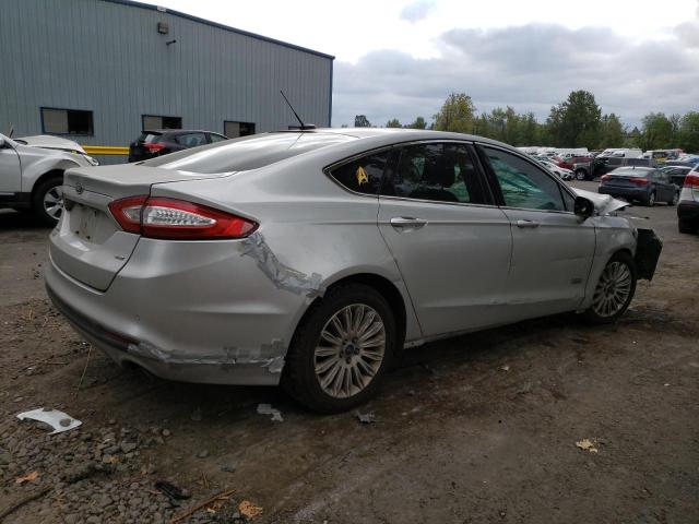 3FA6P0PU5GR316413 - 2016 FORD FUSION SE PHEV SILVER photo 3