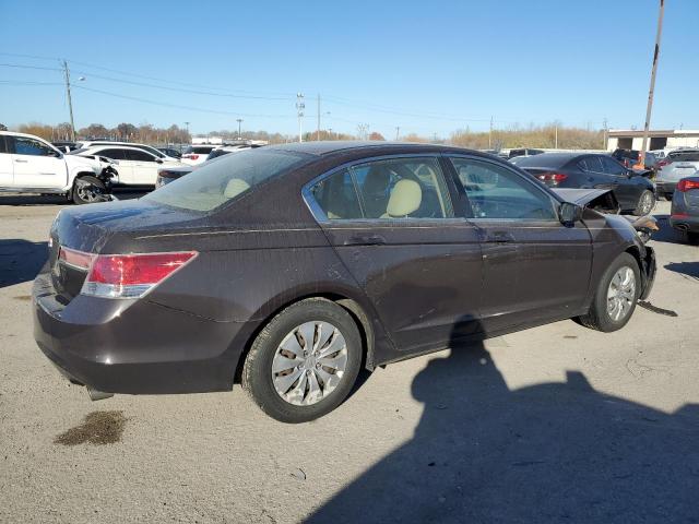 1HGCP2F37CA016217 - 2012 HONDA ACCORD LX BROWN photo 3