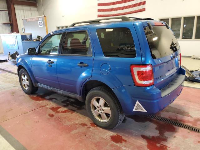 1FMCU0D79BKB58316 - 2011 FORD ESCAPE XLT BLUE photo 2