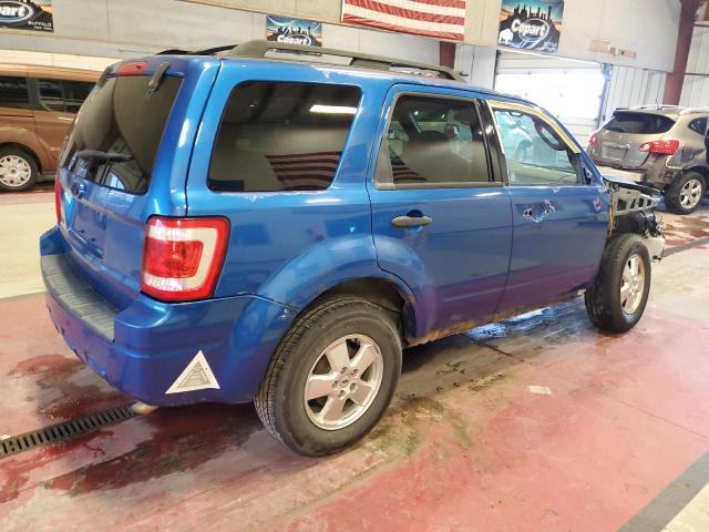 1FMCU0D79BKB58316 - 2011 FORD ESCAPE XLT BLUE photo 3