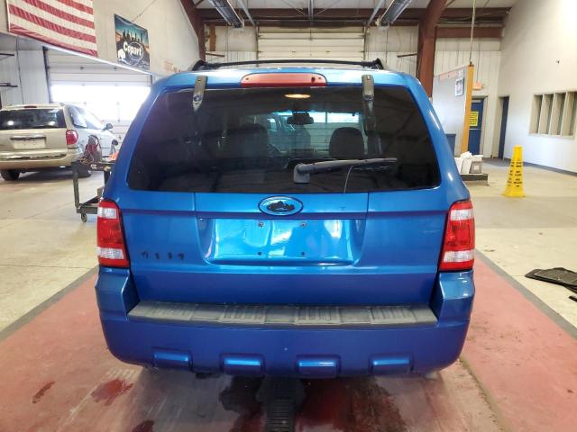 1FMCU0D79BKB58316 - 2011 FORD ESCAPE XLT BLUE photo 6