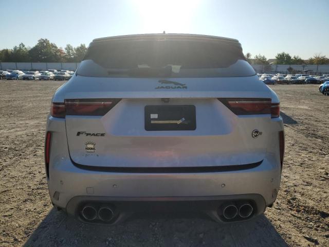 SADCZ2EE8MA685615 - 2021 JAGUAR F-PACE SVR SILVER photo 6