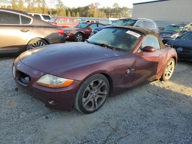 4USBT53463LT20674 - 2003 BMW Z4 3.0 勃艮第红 照片 1