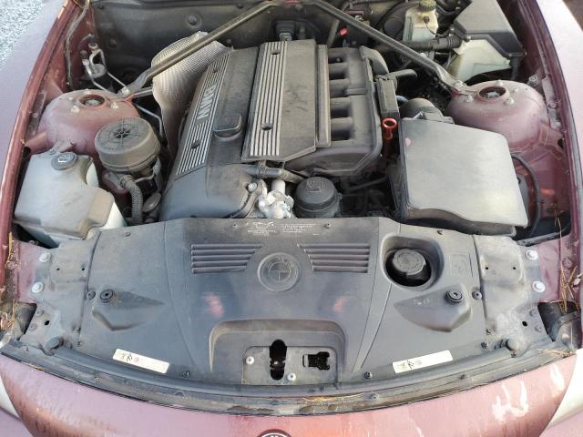 4USBT53463LT20674 - 2003 BMW Z4 3.0 勃艮第红 照片 11