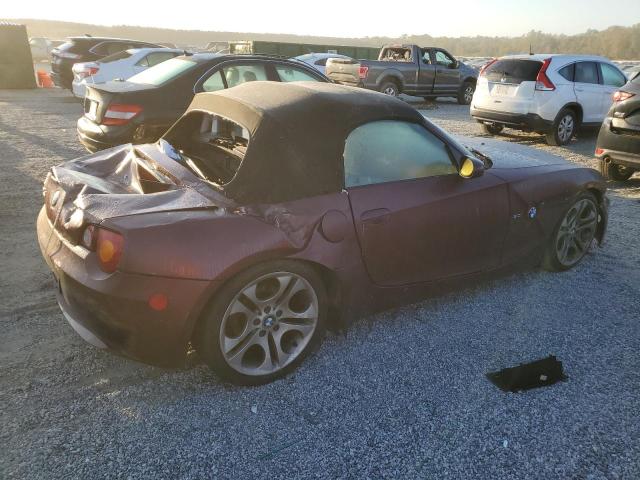 4USBT53463LT20674 - 2003 BMW Z4 3.0 勃艮第红 照片 3