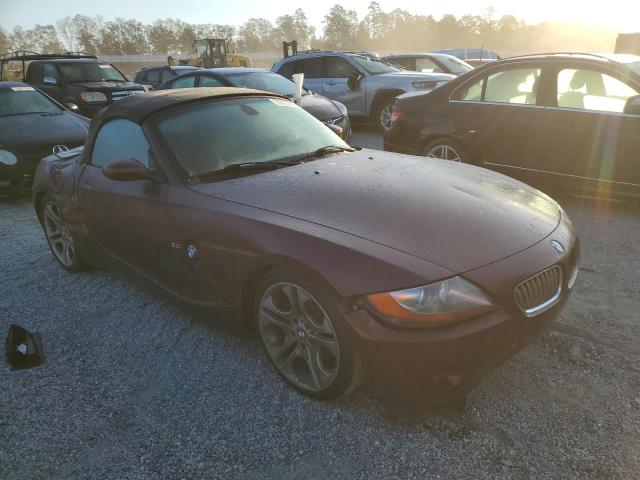 4USBT53463LT20674 - 2003 BMW Z4 3.0 勃艮第红 照片 4