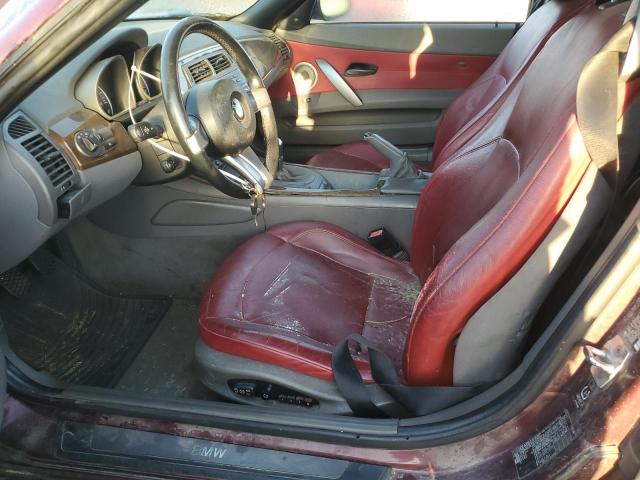 4USBT53463LT20674 - 2003 BMW Z4 3.0 勃艮第红 照片 7
