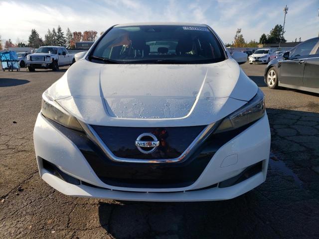 1N4AZ1BP5LC310535 - 2020 NISSAN LEAF S WHITE photo 5