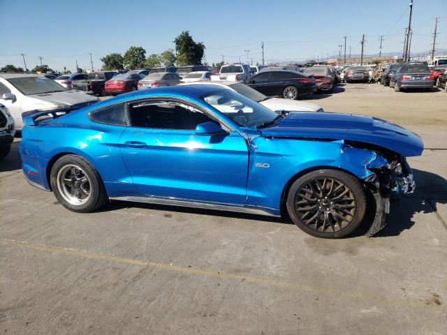 1FA6P8CF4K5109089 - 2019 FORD MUSTANG GT BLUE photo 4