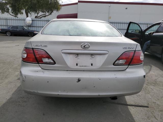 JTHBF30G720050451 - 2002 LEXUS ES 300 SILVER photo 6