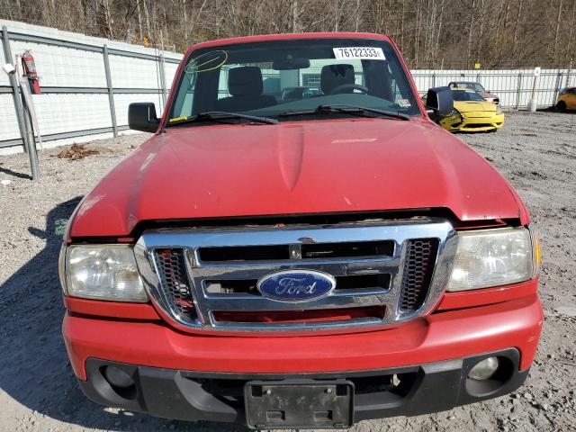 1FTKR1AD2APA37761 - 2010 FORD RANGER RED photo 5