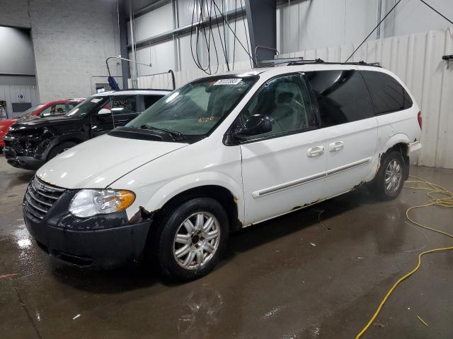 2C4GP54L25R166545 - 2005 CHRYSLER TOWN & COU TOURING WHITE photo 1