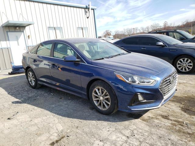 5NPE24AF2KH747180 - 2019 HYUNDAI SONATA SE BLUE photo 4