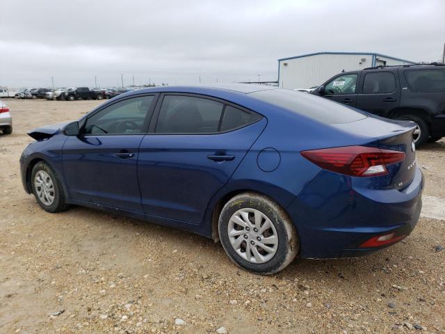 5NPD74LF7KH494111 - 2019 HYUNDAI ELANTRA SE BLUE photo 2