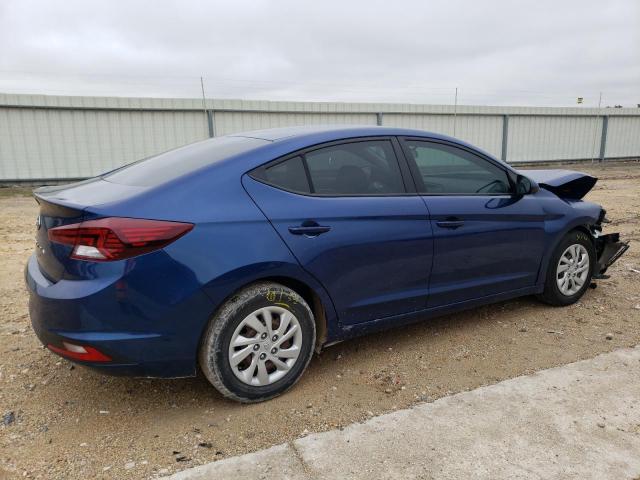 5NPD74LF7KH494111 - 2019 HYUNDAI ELANTRA SE BLUE photo 3