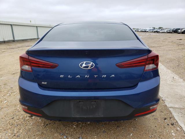 5NPD74LF7KH494111 - 2019 HYUNDAI ELANTRA SE BLUE photo 6