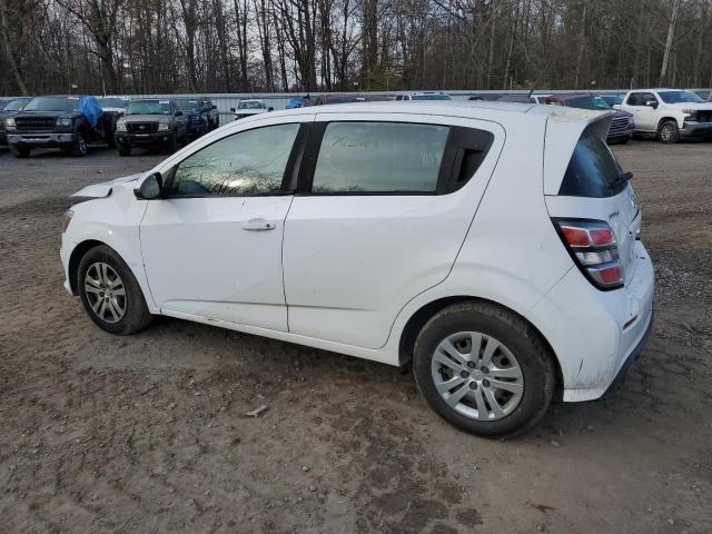 1G1JG6SB5K4131513 - 2019 CHEVROLET SONIC WHITE photo 2