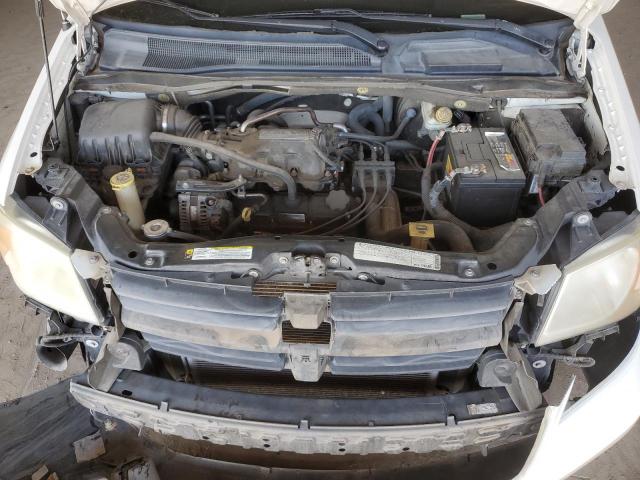 2D4RN5D1XAR341764 - 2010 DODGE GRAND CARA SXT WHITE photo 12