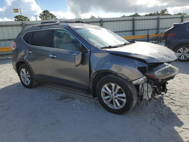 KNMAT2MT9FP540233 - 2015 NISSAN ROGUE S GRAY photo 4