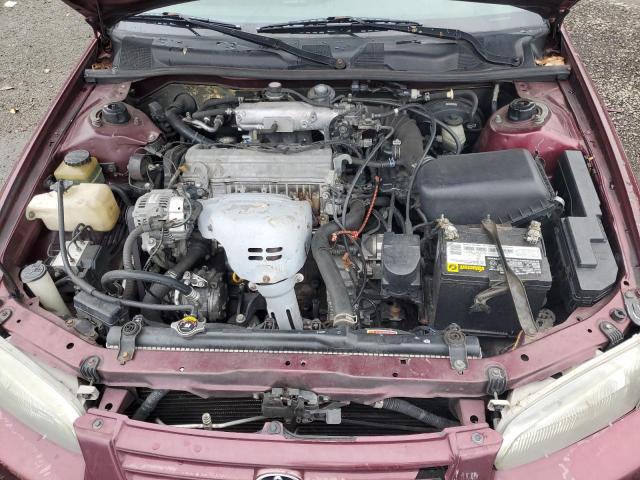 JT2BG22K4V0001862 - 1997 TOYOTA CAMRY LE BURGUNDY photo 11