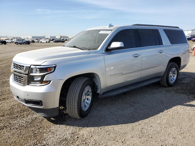 1GNSCHKC0KR112230 - 2019 CHEVROLET SUBURBAN C1500 LT SILVER photo 1