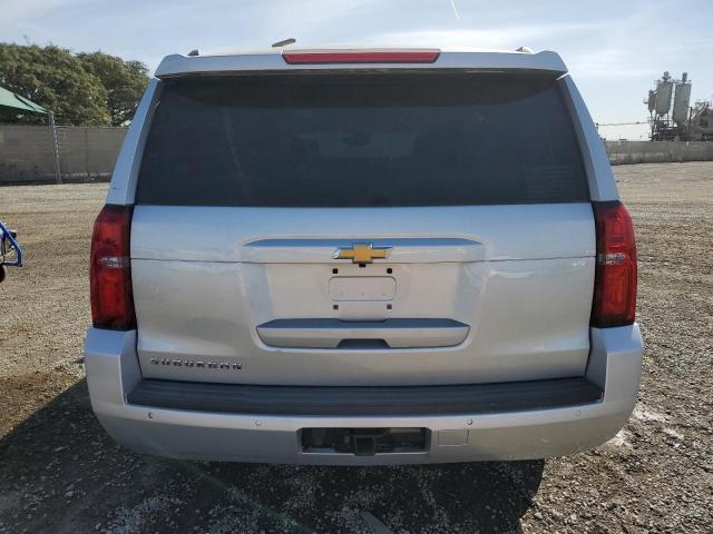 1GNSCHKC0KR112230 - 2019 CHEVROLET SUBURBAN C1500 LT SILVER photo 6