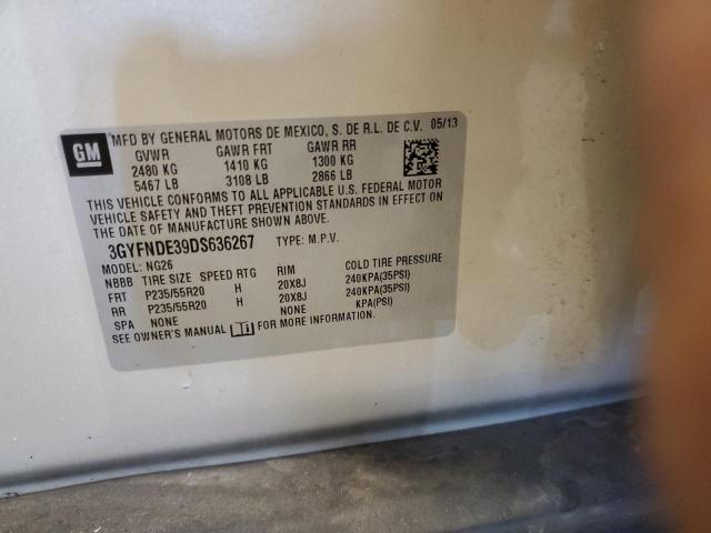 3GYFNDE39DS636267 - 2013 CADILLAC SRX PERFORMANCE COLLECTION Or photo 14